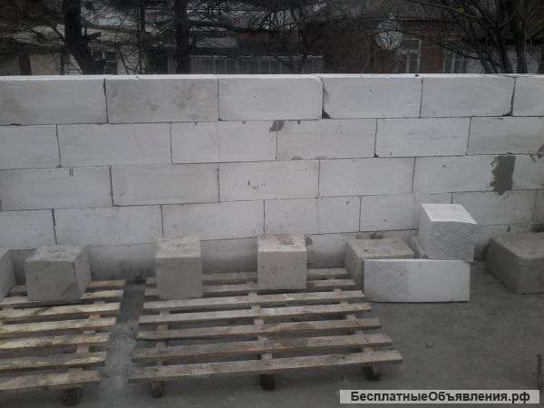 Кладка газоблока