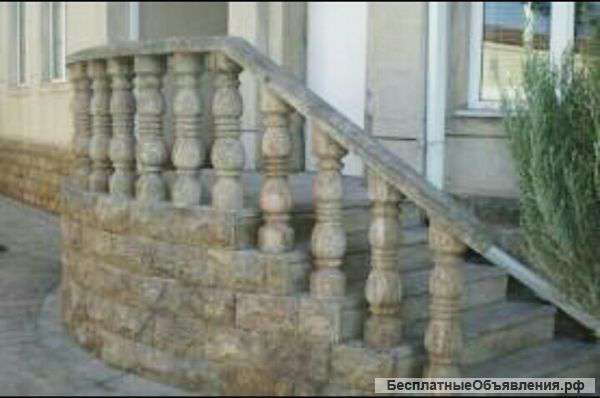 Натуральный камень. металл