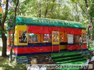 Павильон от аттракциона "Шуточный выстрел"