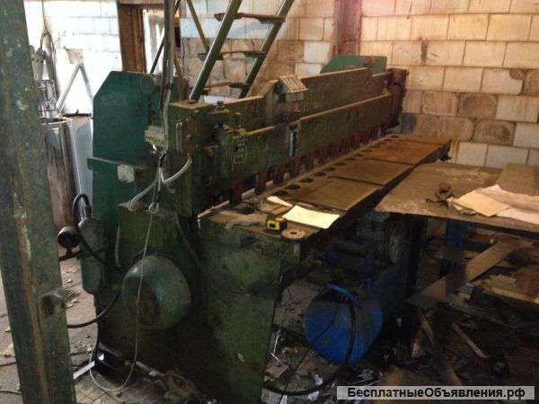 Б/у Гильотина Листогибы Вальцы контактной сварка