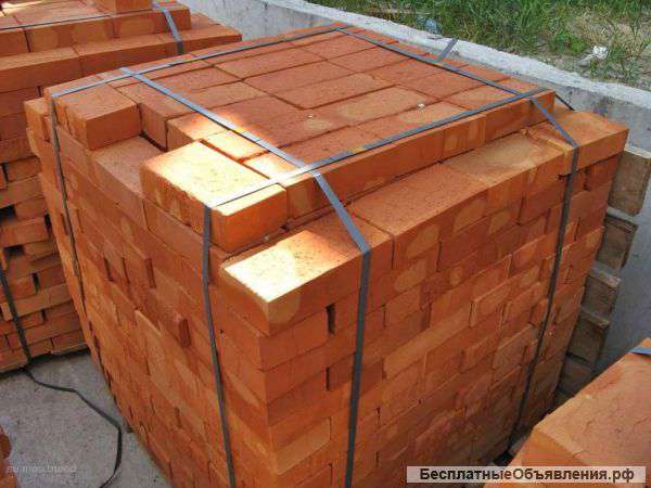 КИРПИЧ полнотелый, облицовочный