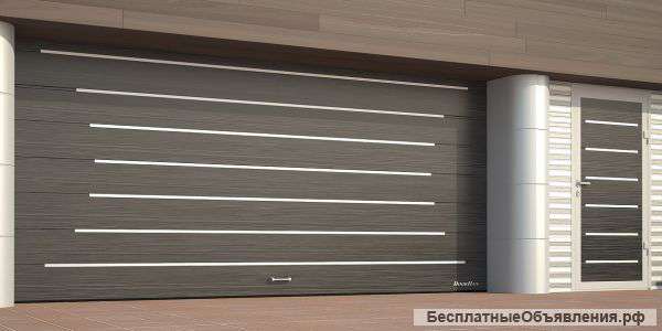 Секционные ворота серии RSD01SС №6 ширина 2750 высота 2390