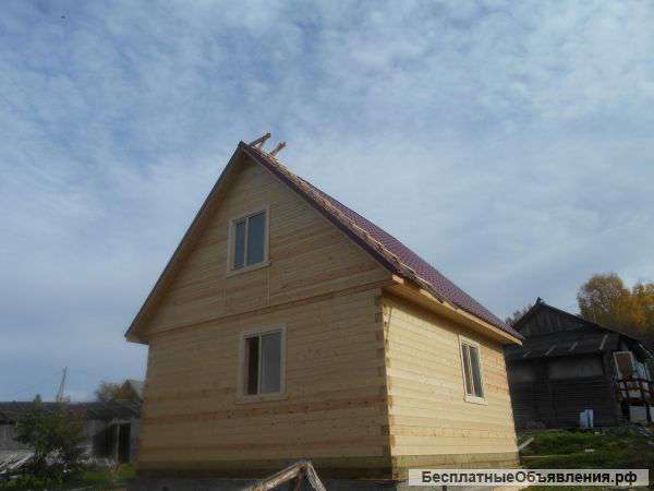 Дом(Крепышь) 6х8 в комплектации люкс