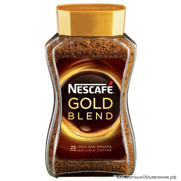 Кофе растворимый Nescafe Gold