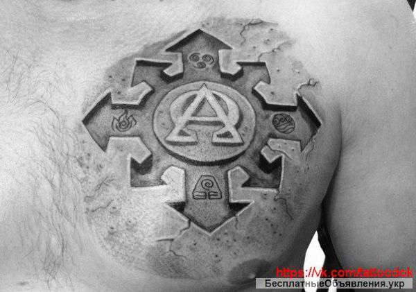 Художественная татуировка (по эскизам, имеющимся у меня, по Вашим эскизам, плод совместной фантазии)