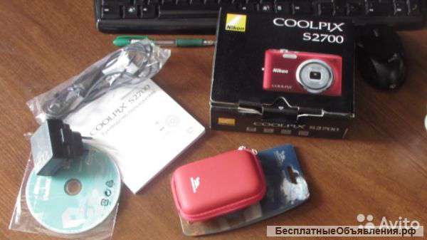 Цифровая фотокамера coolpix S2700