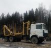 МАЗ-6303 Сортиментовоз с ГМП и прицепом лесовоз цена 750 т.р.