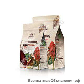 Шоколад кувертюр Origine Mexique (Мексика) 66%, Cacao Barry