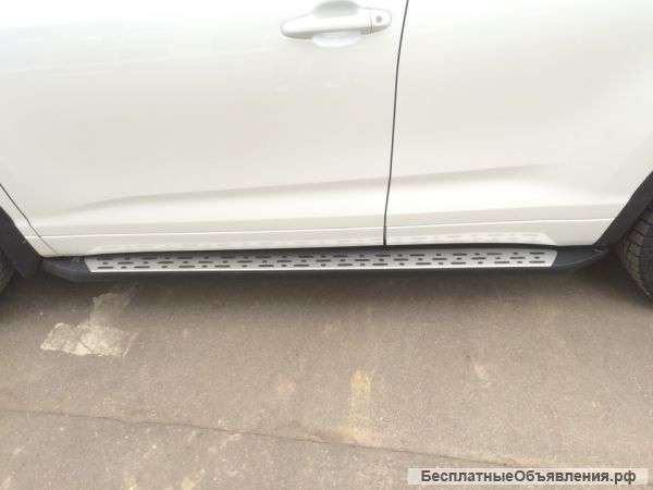 Пороги Toyota Highlander U50 с 2014 г. в