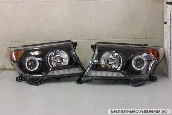 Land Cruiser 200 фары Brownstone
