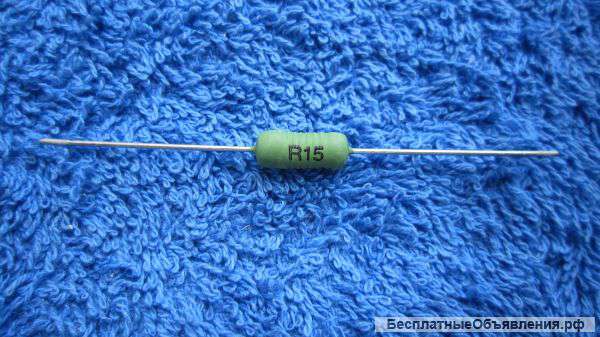 0R15 Ом 1K5 kОм 3 W Резисторы (сопротивления) Philips Holland AC 03 5% 0,15R