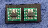 OPA1611AIDR Audio один операционный усилитель SoundPlus 8SOIC распаян под DIP8 TI оригинальный НОВЫЙ