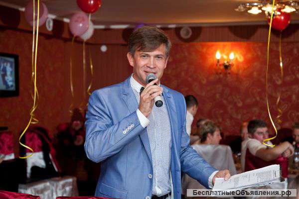 Ведущий на свадьбу, тамада на юбилей саксофонист Александр Селиверстов