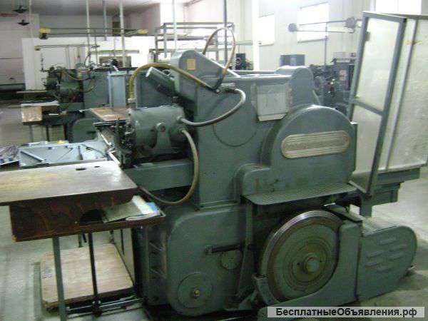 Машина конгревного тиснения Heidelberg SBG