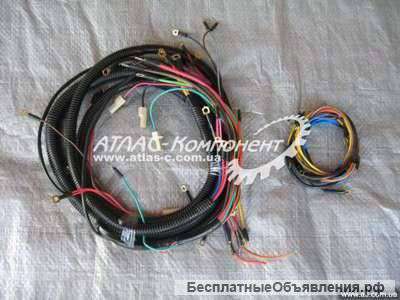 Проводка электрическая (комплект на кабину) КрАЗ 256