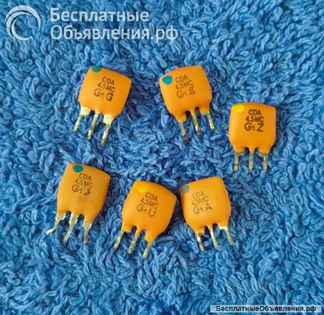 Кварцы и фильтры редкие (Список Quartz50) оригинальные ДЕМОНТАЖ