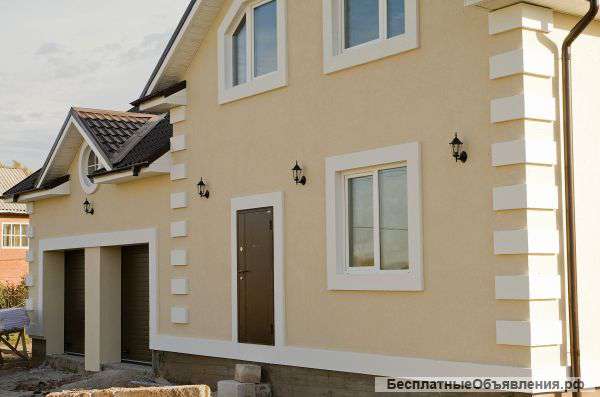 Монтаж кровли, сайдинга, утепление фасада