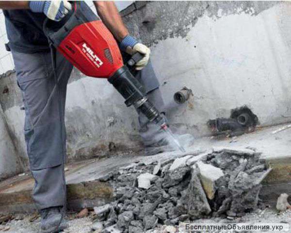 Демонтаж ,вывоз строительного мусора