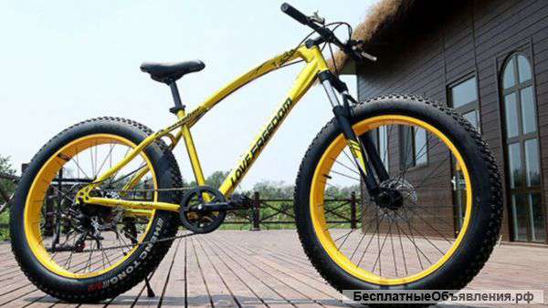 Велосипед фэтбайк в наличии Москва, гарантия, в сборе с настройкой