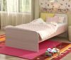 ДЕТСКУЮ КРОВАТЬ (цвет авола/розовый шелк)