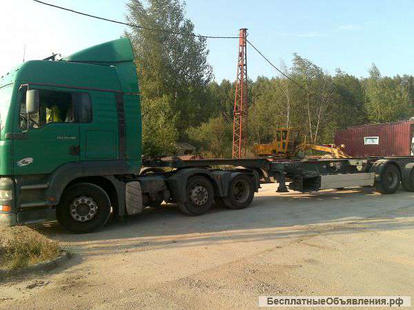 Грузовой-Тягач седельный MAN TGA 26.410 6*24 BLS и полуприцеп  SCHMITZ CARGOBULL SCF24G