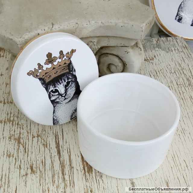 Шкатулка кошка