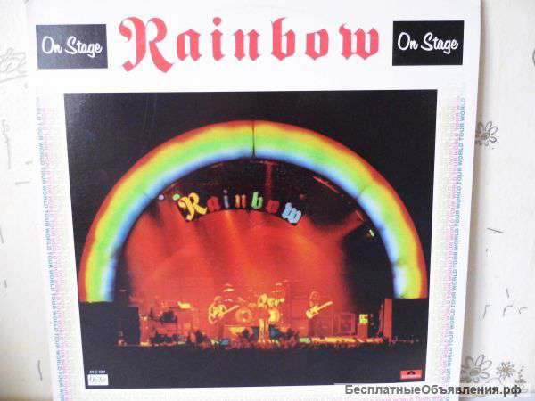 Rainbow / On Stage / 1977 / 1st press / DLP / Блэкмор / Дио