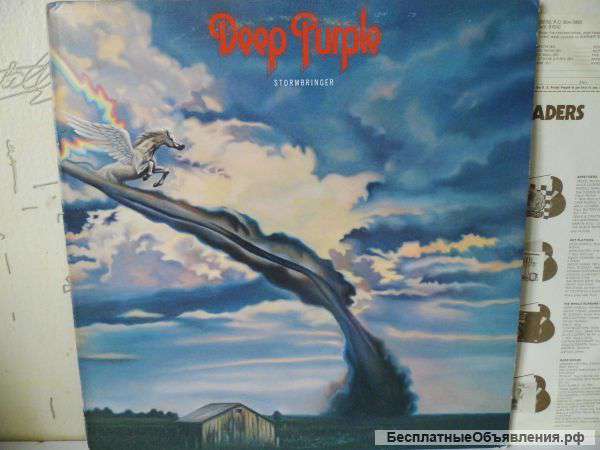 Deep Purple / Stormbringer / 1974 / 1st press / Буревестник