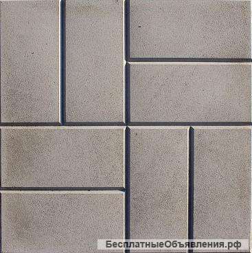 Плитка тротуарная 300х300х30 мм серая