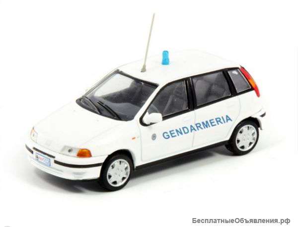 Полицейские машины мира 40 FIAT PUNTO SX