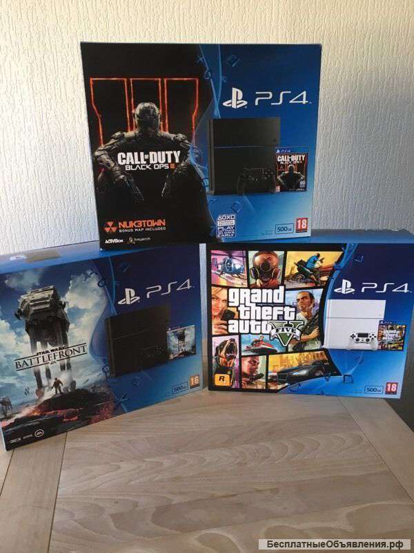 Sony PlayStation (PS4) с играми