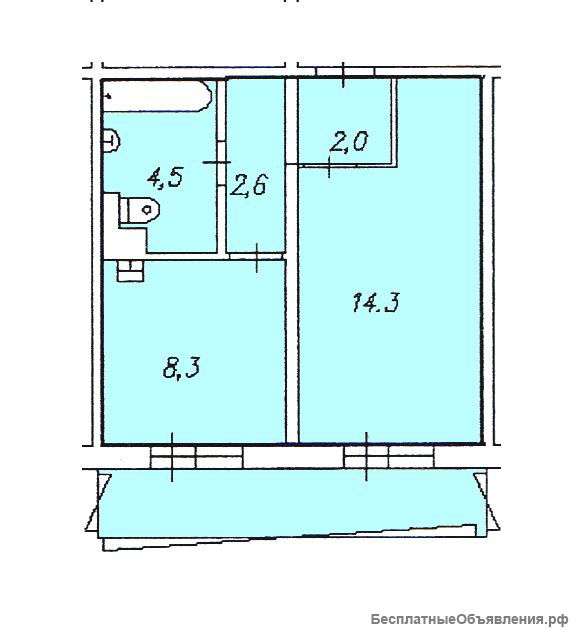 1 комнатная в Советском районе