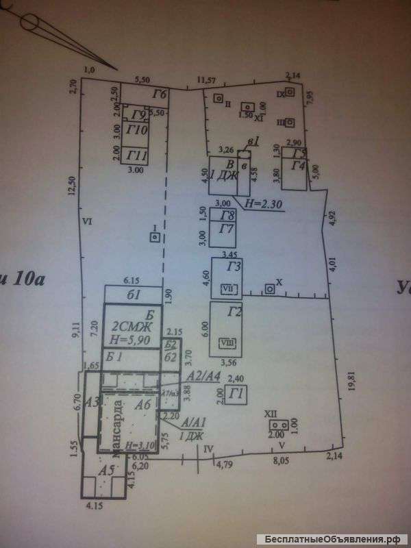 Квартира в частном доме