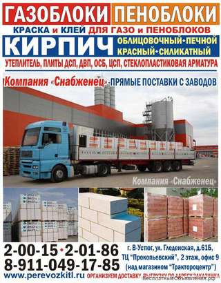 Газобетон, пенобетон