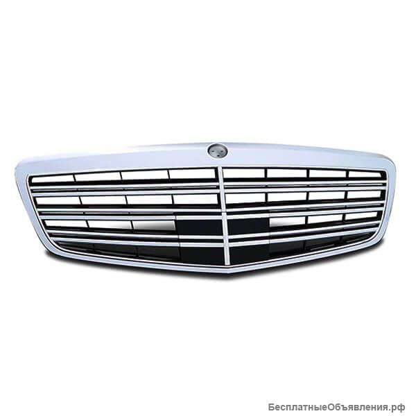 Mercedes S221 рестайлинговая решетка радиатора