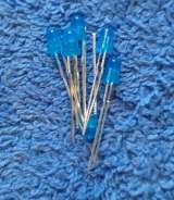 Светодиод LED 3mm красный RED зелёный GREEN жёлтый YELLOW ORANGE BLUE 3x5 mm НОВЫЙ