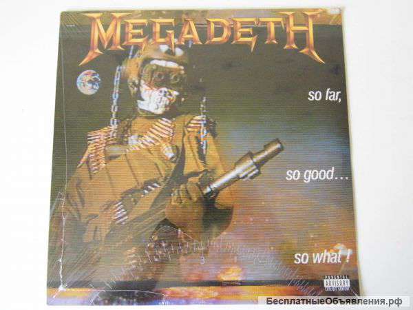 Megadeth / So Far, So Good. So What. / Запечатан
