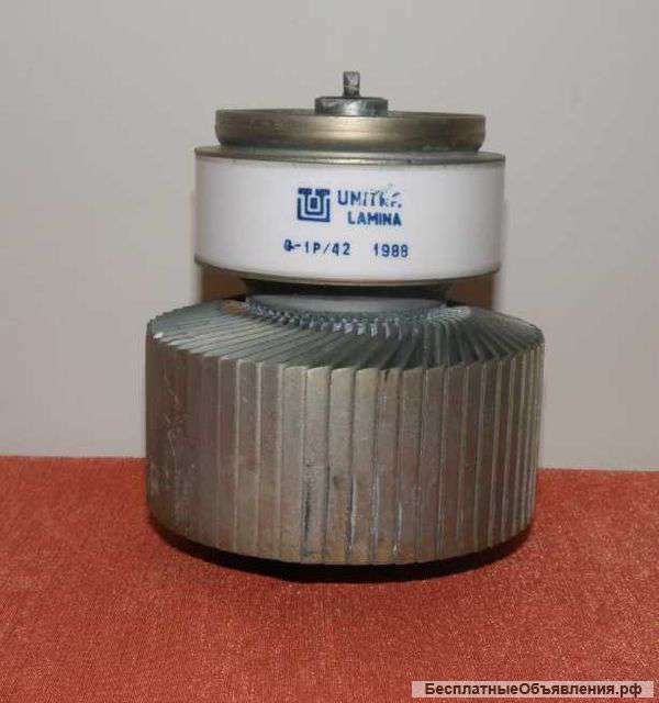 Генераторный тетрод Q-1P/42 Unitra GU-43B