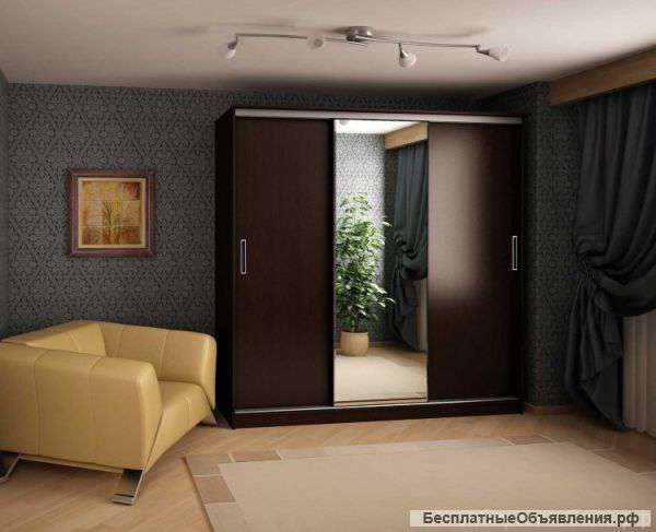 Шкаф-купе Альянс 2,0 м 2000х2200х610 новый