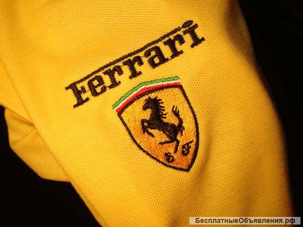 Футболка Поло FERRARI Феррари формула 1 новая
