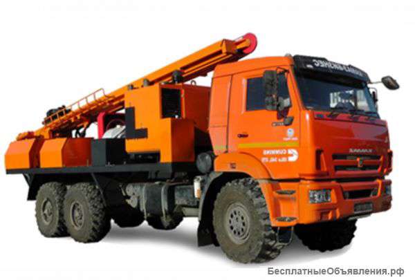 Буровая установка УРБ 2А2 на шаcси КАМАЗ