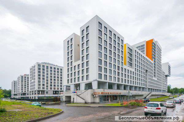 1-к квартира 43.7 м²