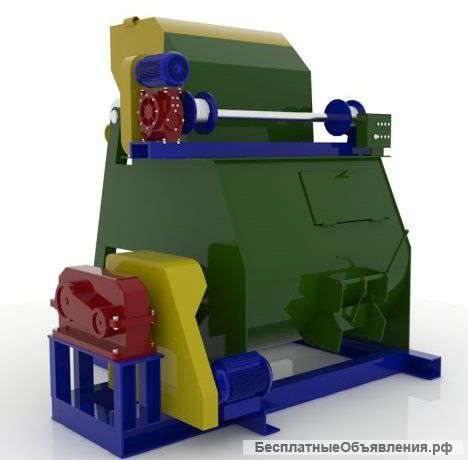 Одновальный Бетоносмеситель 450 л. (скип)