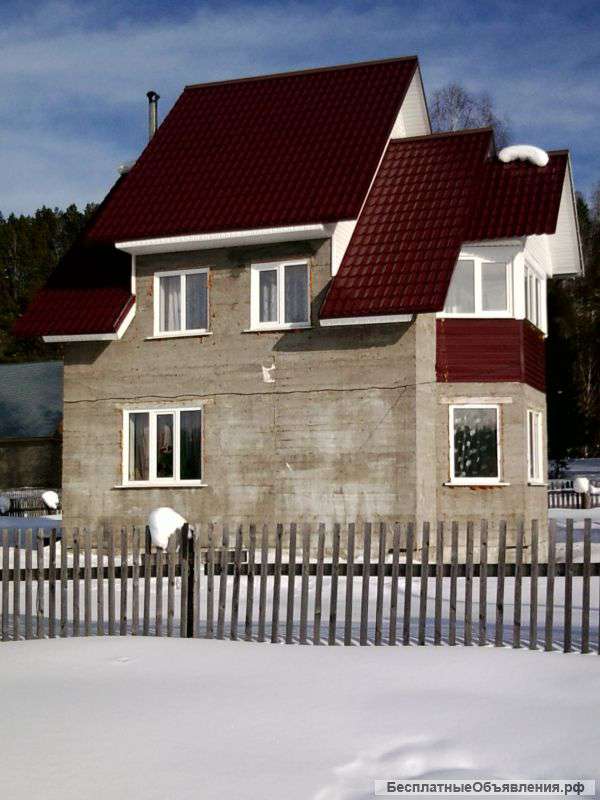 Дом 80 м² (пеноблоки)