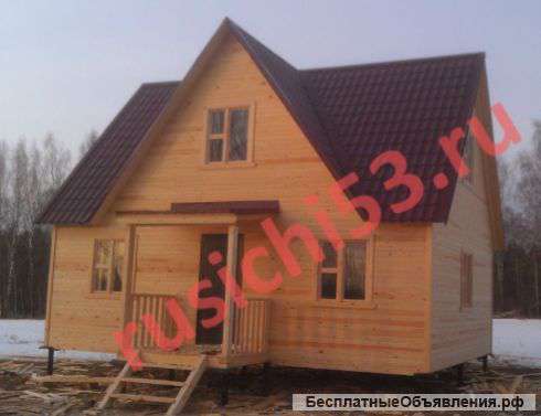Дом из бруса 84м2