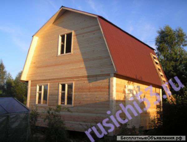 Дом из проф. бруса 63м2