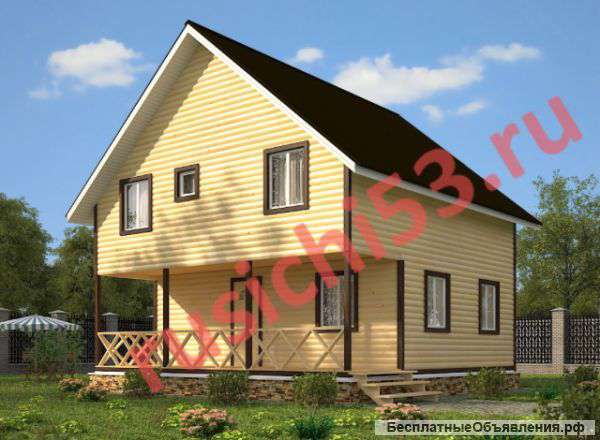 Дом из проф. бруса 126м2