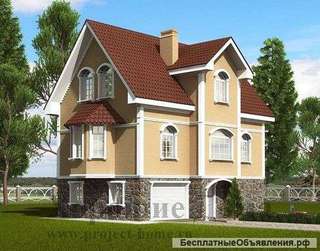 Строительство дома из газобетона 8.7x11.5 192.7 кв.м.