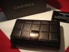 Кошелек клатч Chanel женский натуральная кожа Новый Black в клетку