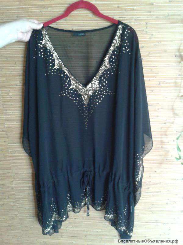 Нарядная туника большого размера